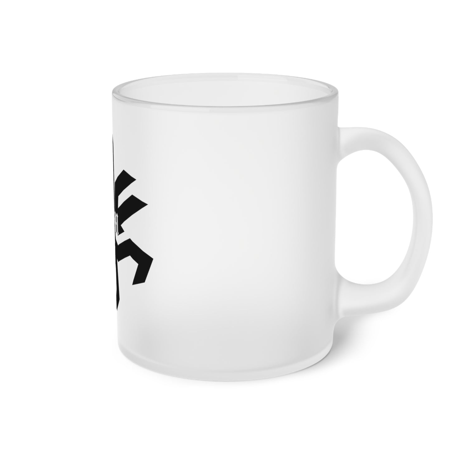 Revolves Around 1N23456 Frosted Glass Mug 11oz