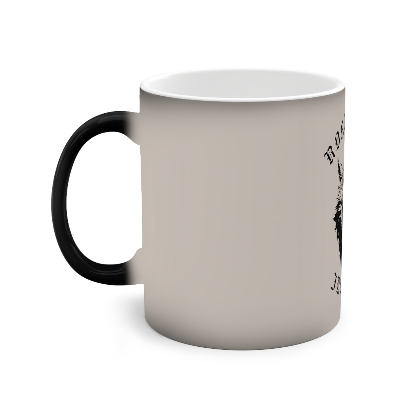 Road Wolf MC Color-Changing Mug, 11oz