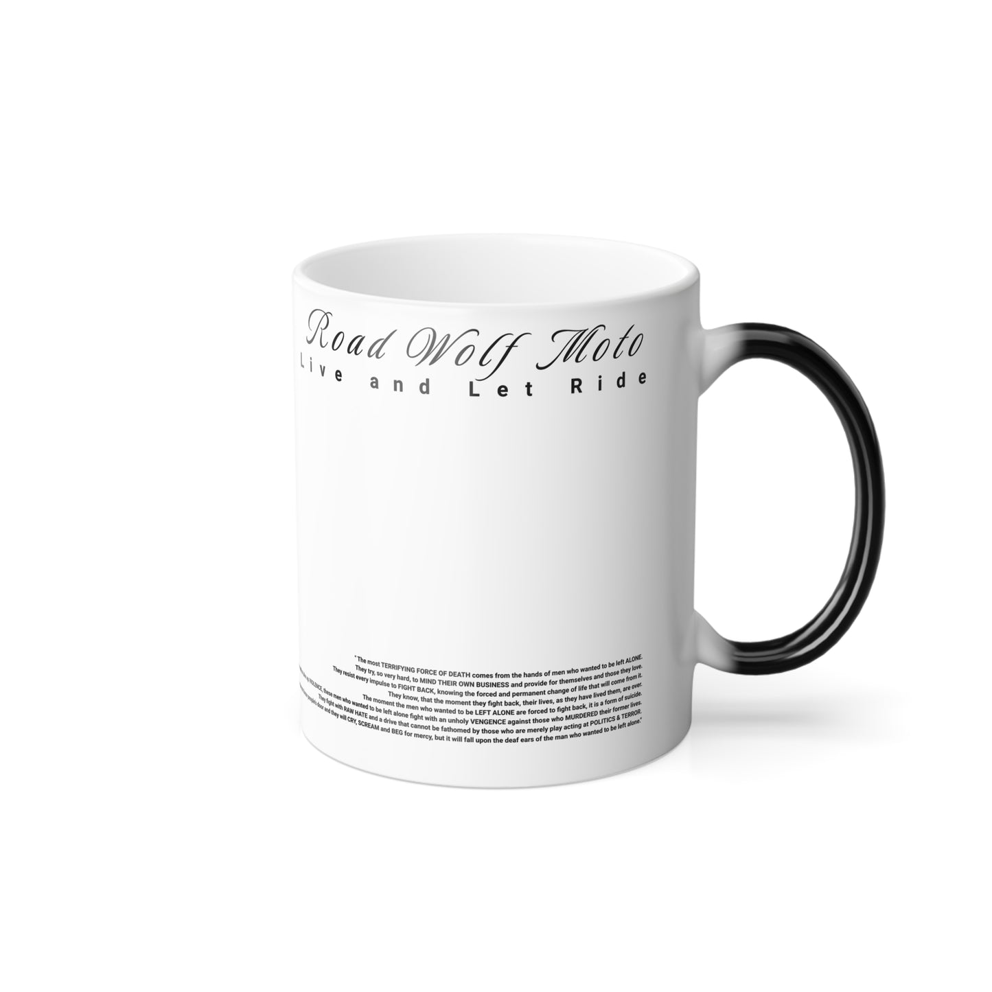 Leave Me Alone Color Morphing Mug 11oz US