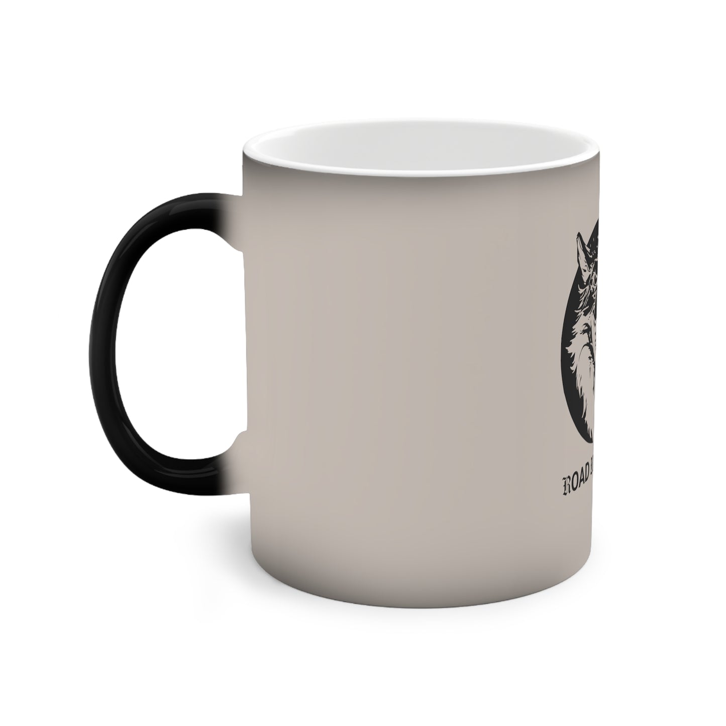 RWM All Black Everything Colour Changing 11oz Mug