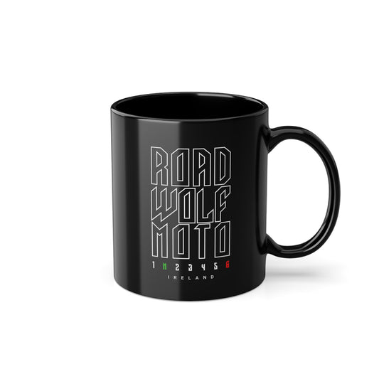 Road Wolf Moto FORZA 1N23456 Black Mug 11oz
