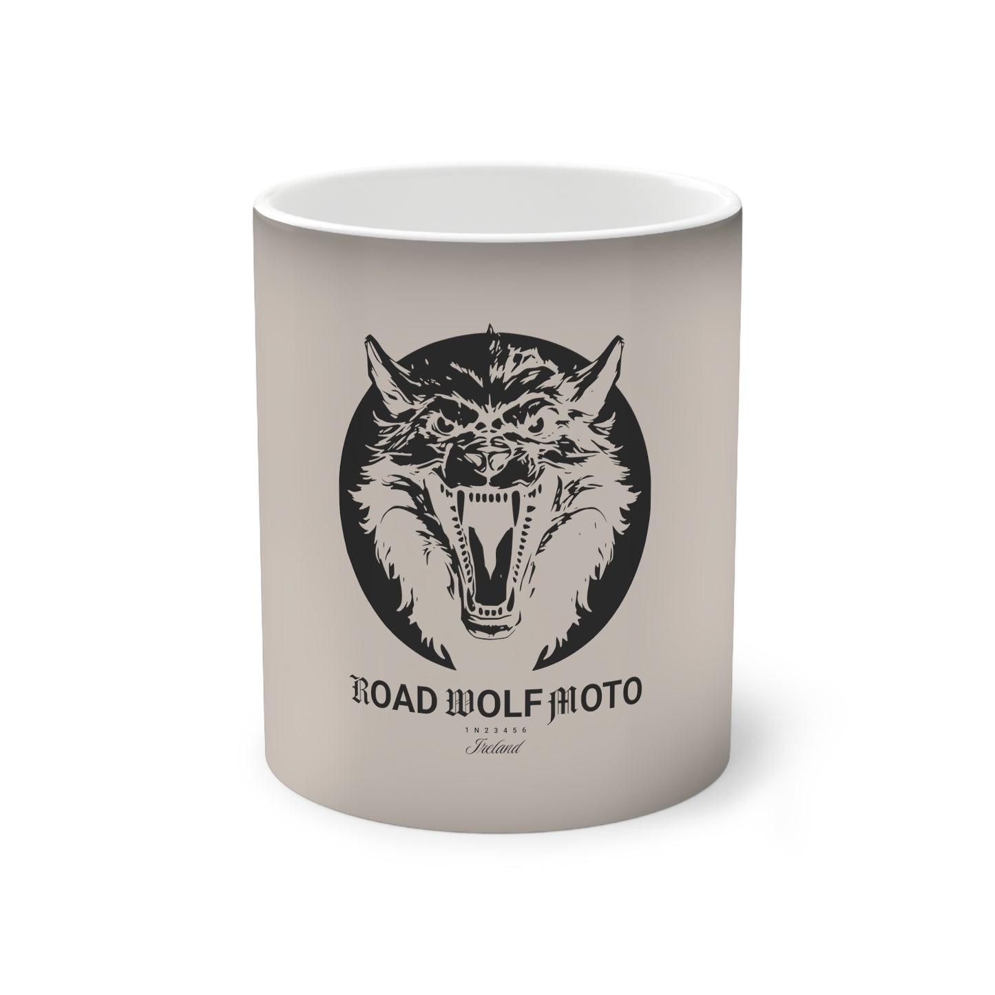 RWM All Black Everything Colour Changing 11oz Mug