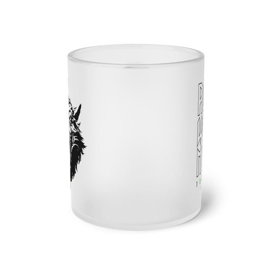 RoadWolf 1N23456 Frosted Glass Mug
