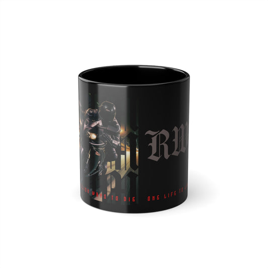 1 Life To Live Black Mug 11oz