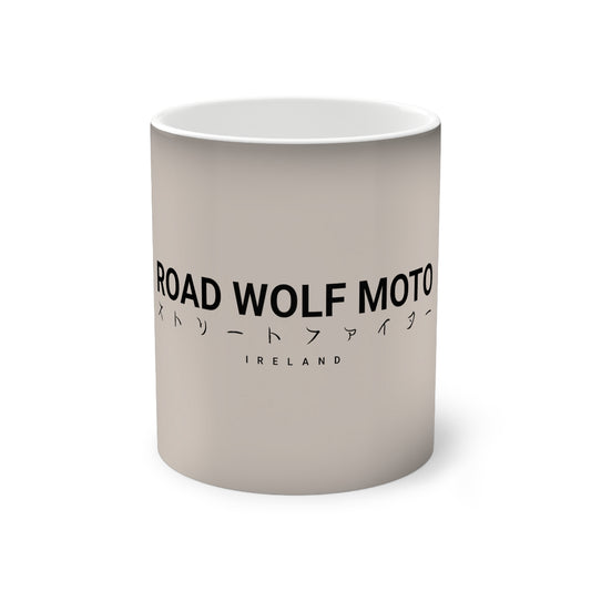 ROAD WOLF MOTO Color-Changing Mug, 11oz