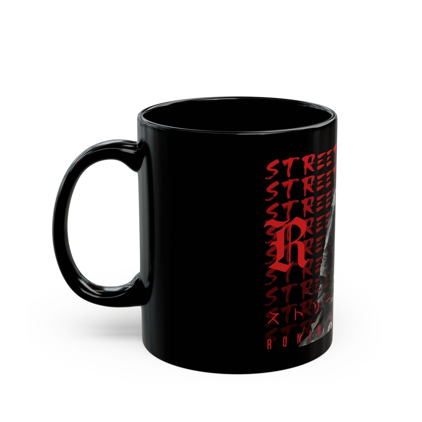 Street Fighter Black Mug 11oz US