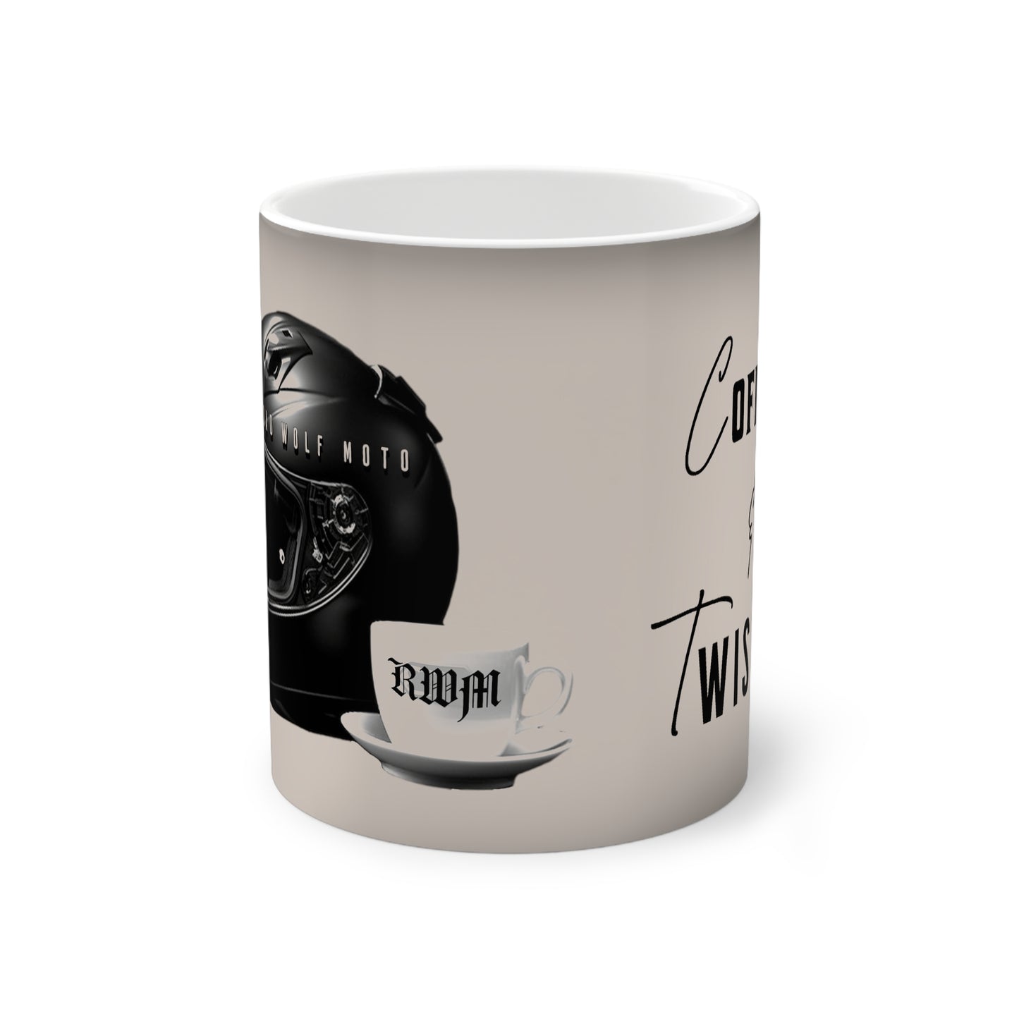 Coffee & Twisties Color-Changing Mug 11oz