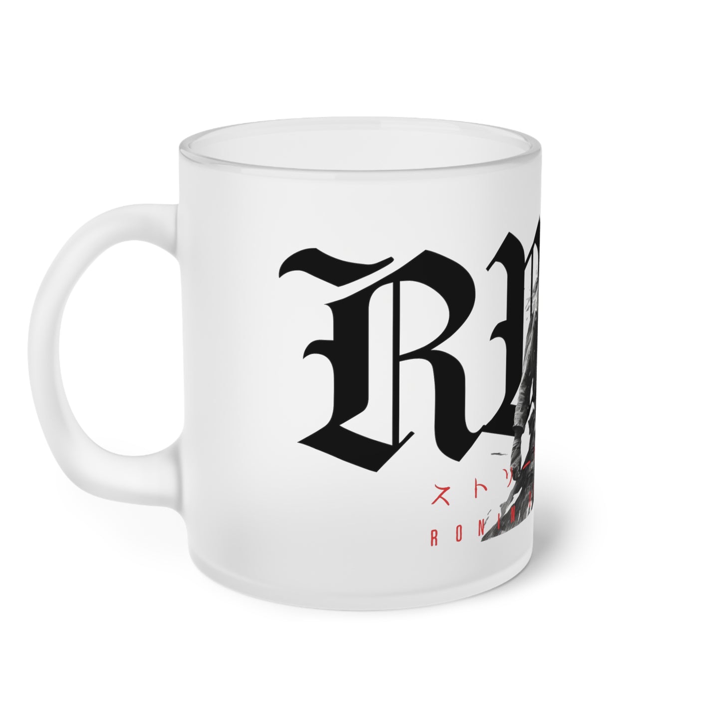 Street Fighter Frosted Glass Mug 11oz