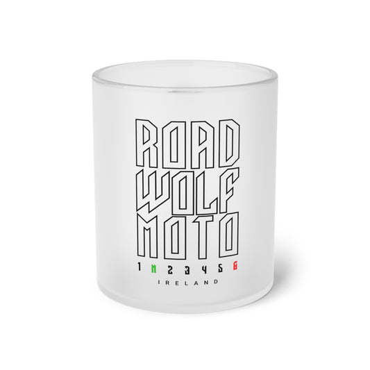 Road Wolf Moto FORZA 1N23456 Frosted Glass Mug 11oz