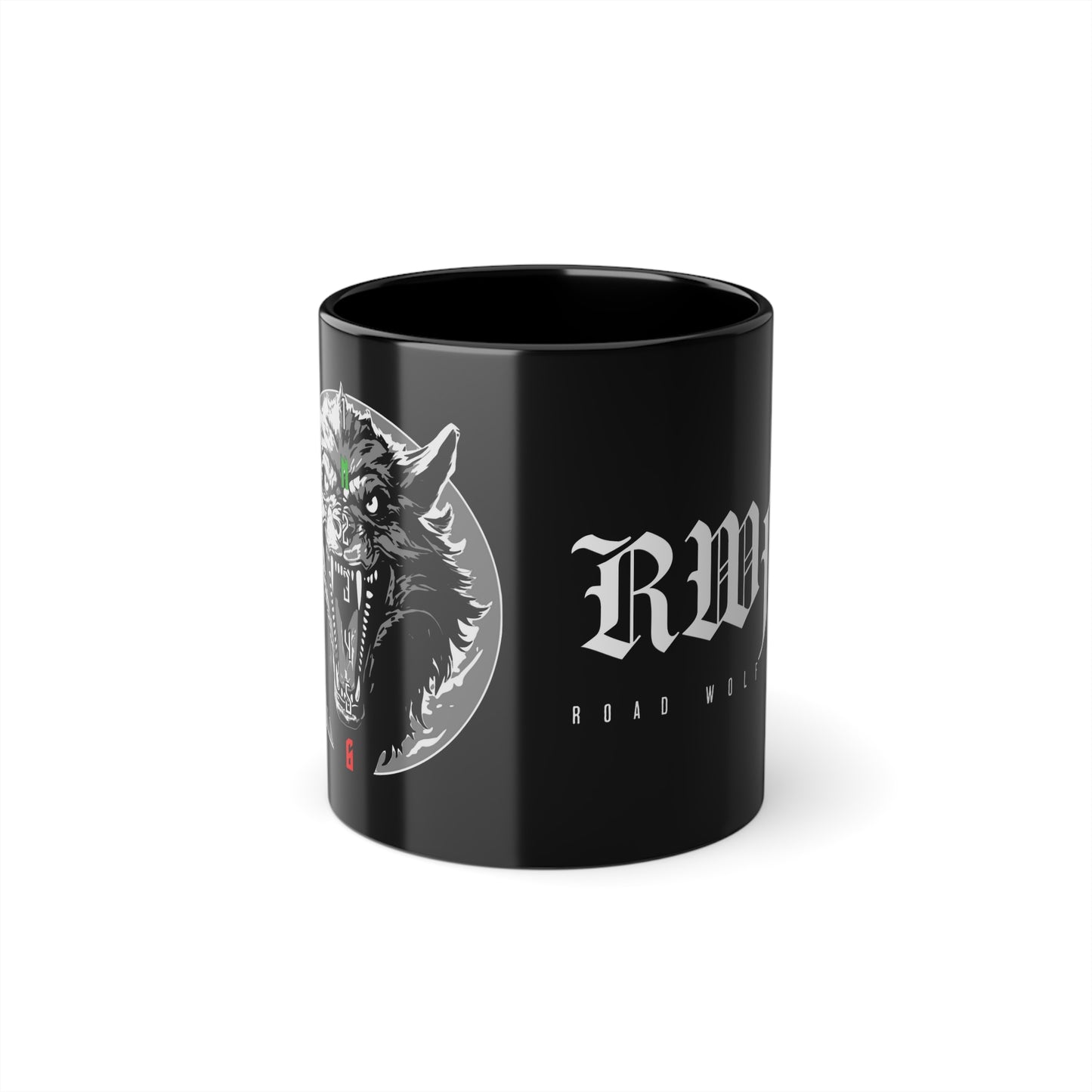 RWM 1N23456 Black Mug 11oz