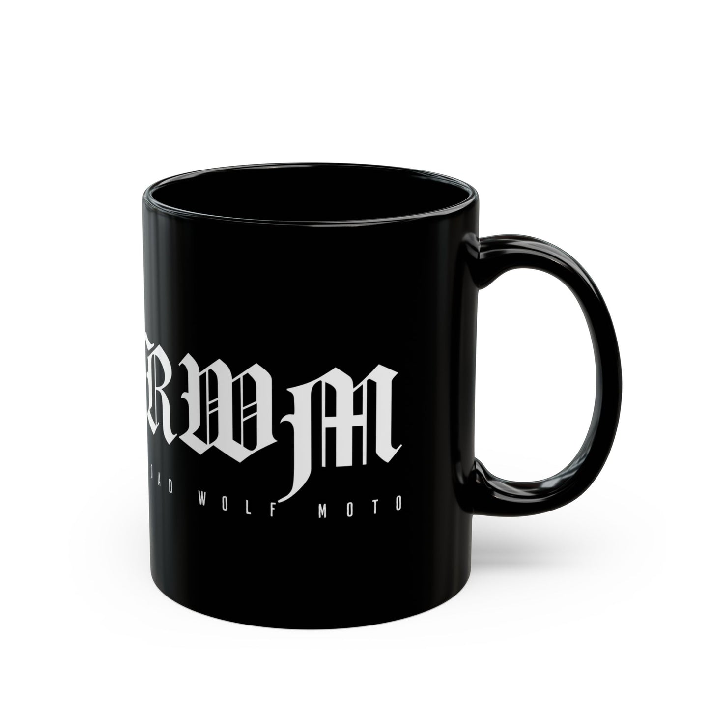 ROAD WOLF 1N23456 Black Mug 11oz US