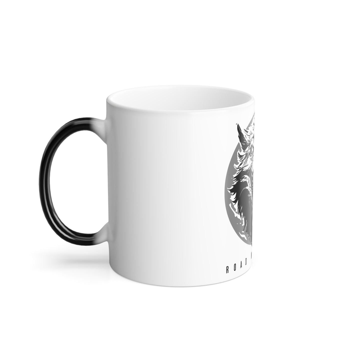 Road Wolf Moto Logo Color Morphing Mug 11oz US