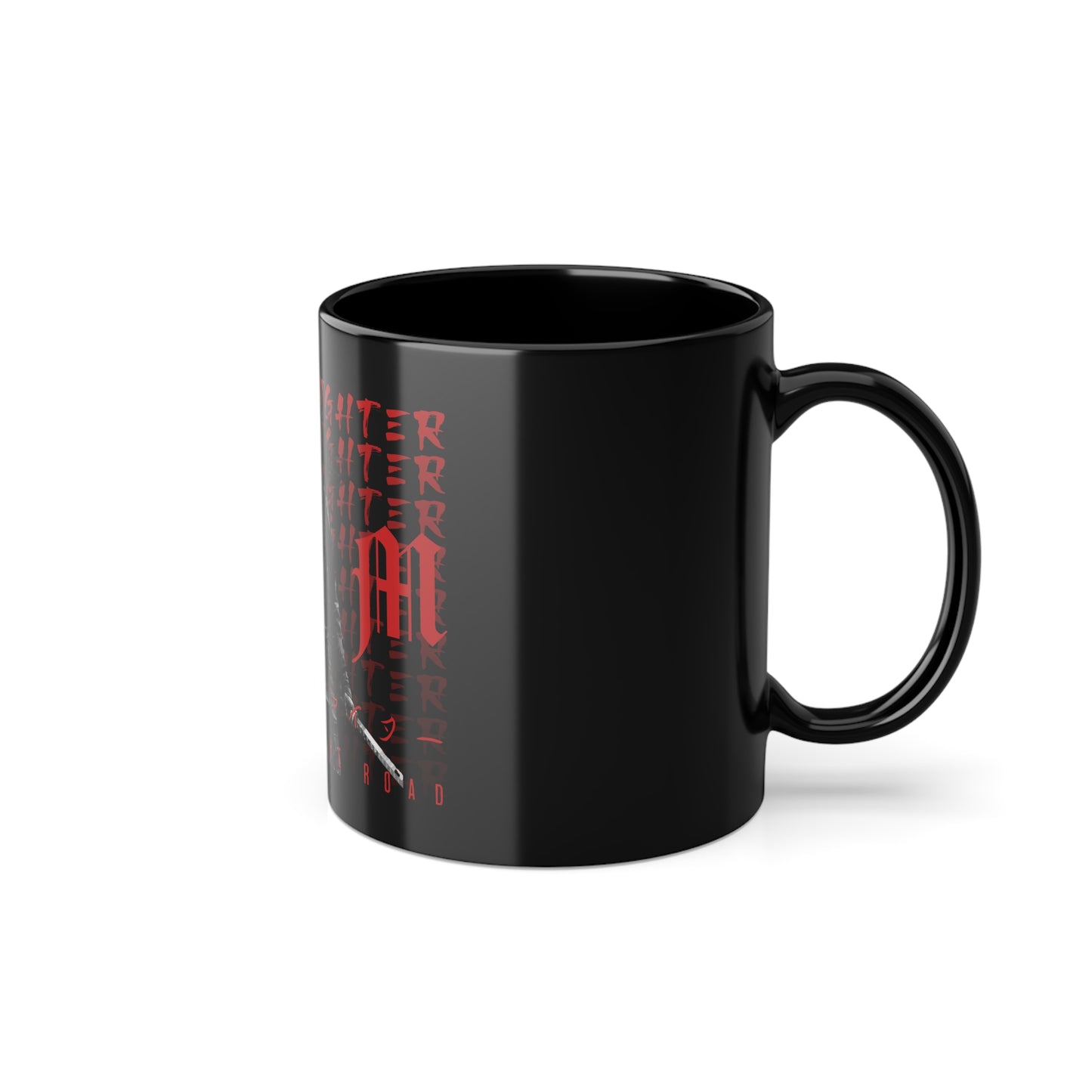 Street Fighter Black Mug 11oz