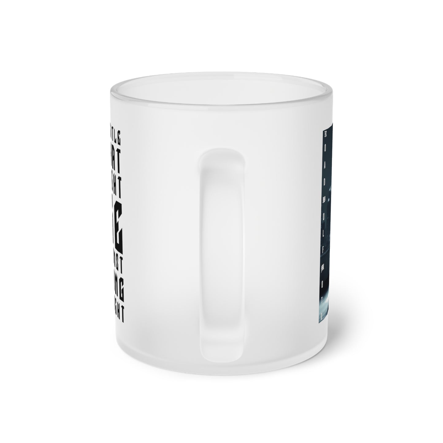 RAGE AGAINST Frosted Glass Mug 11oz
