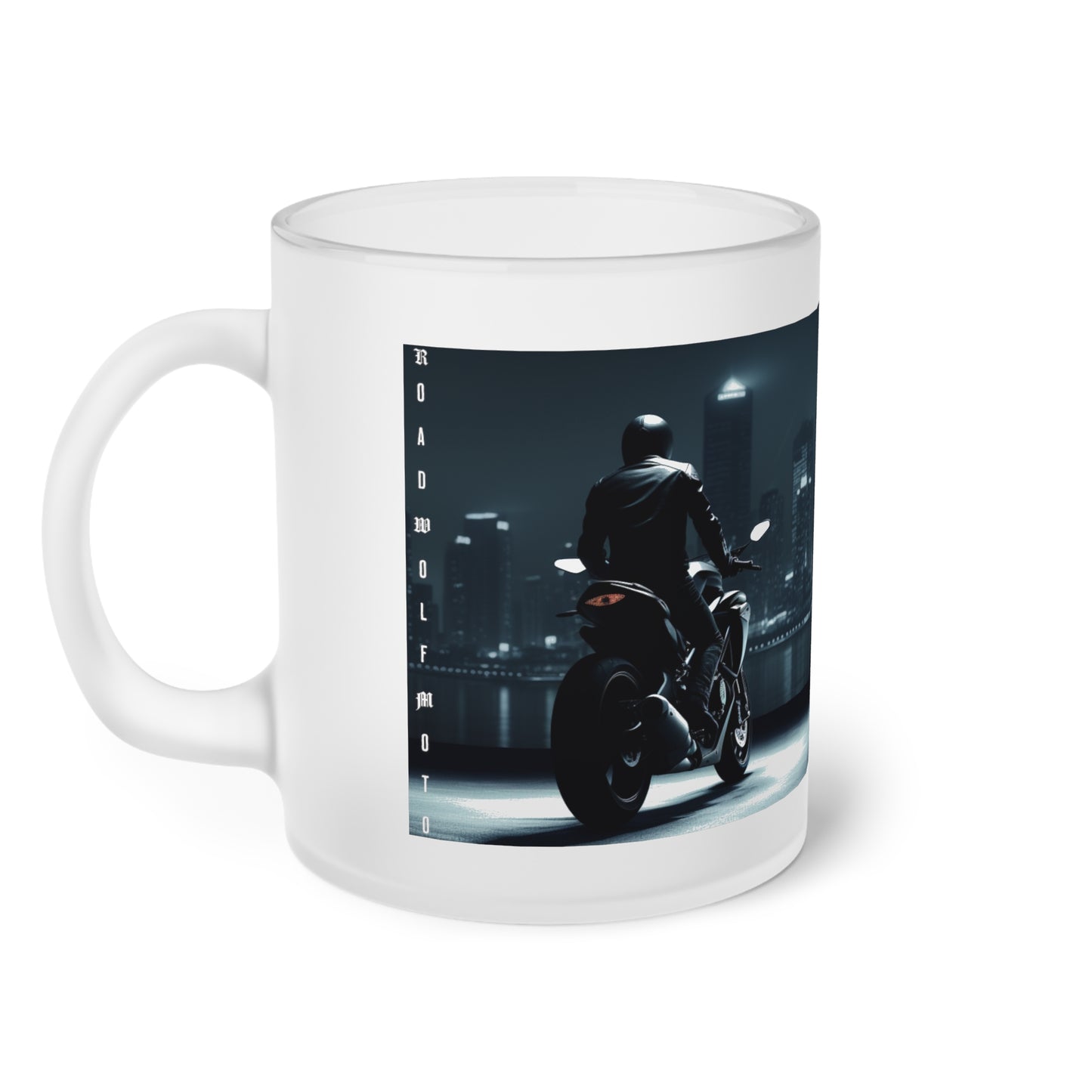 RAGE AGAINST Frosted Glass Mug 11oz
