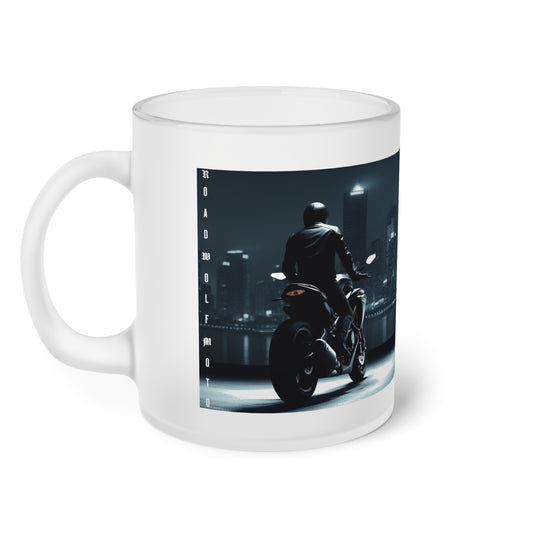 RAGE AGAINST Frosted Glass Mug 11oz