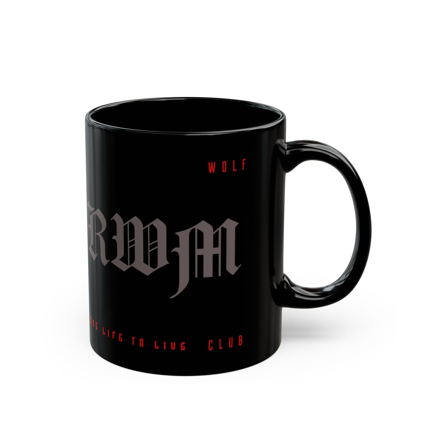 1 Life To Live Black Mug 11oz US