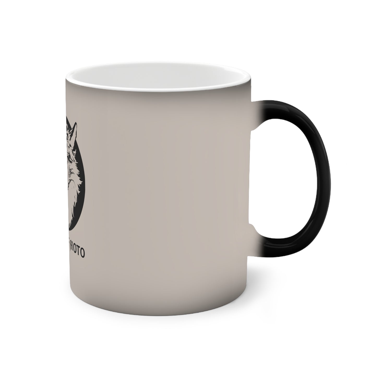 RWM All Black Everything Colour Changing 11oz Mug