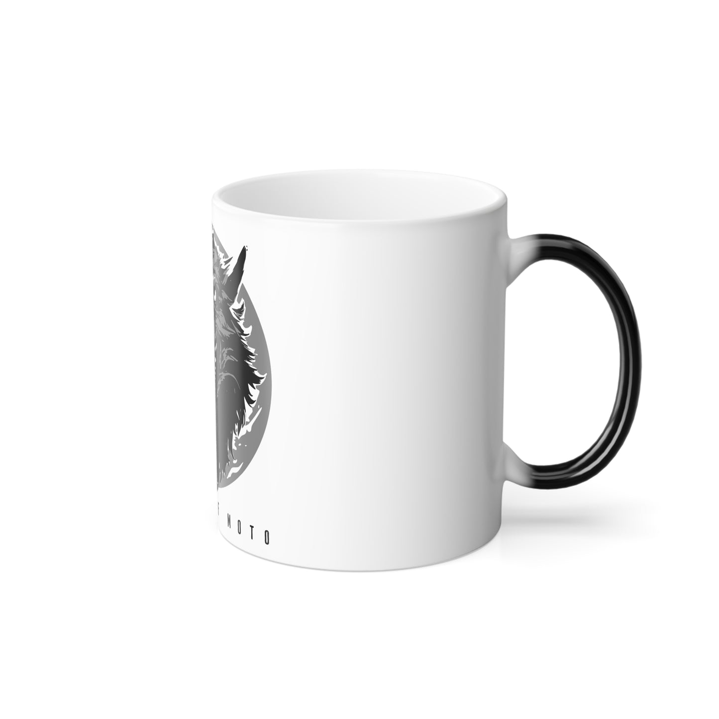 Road Wolf Moto Logo Color Morphing Mug 11oz US