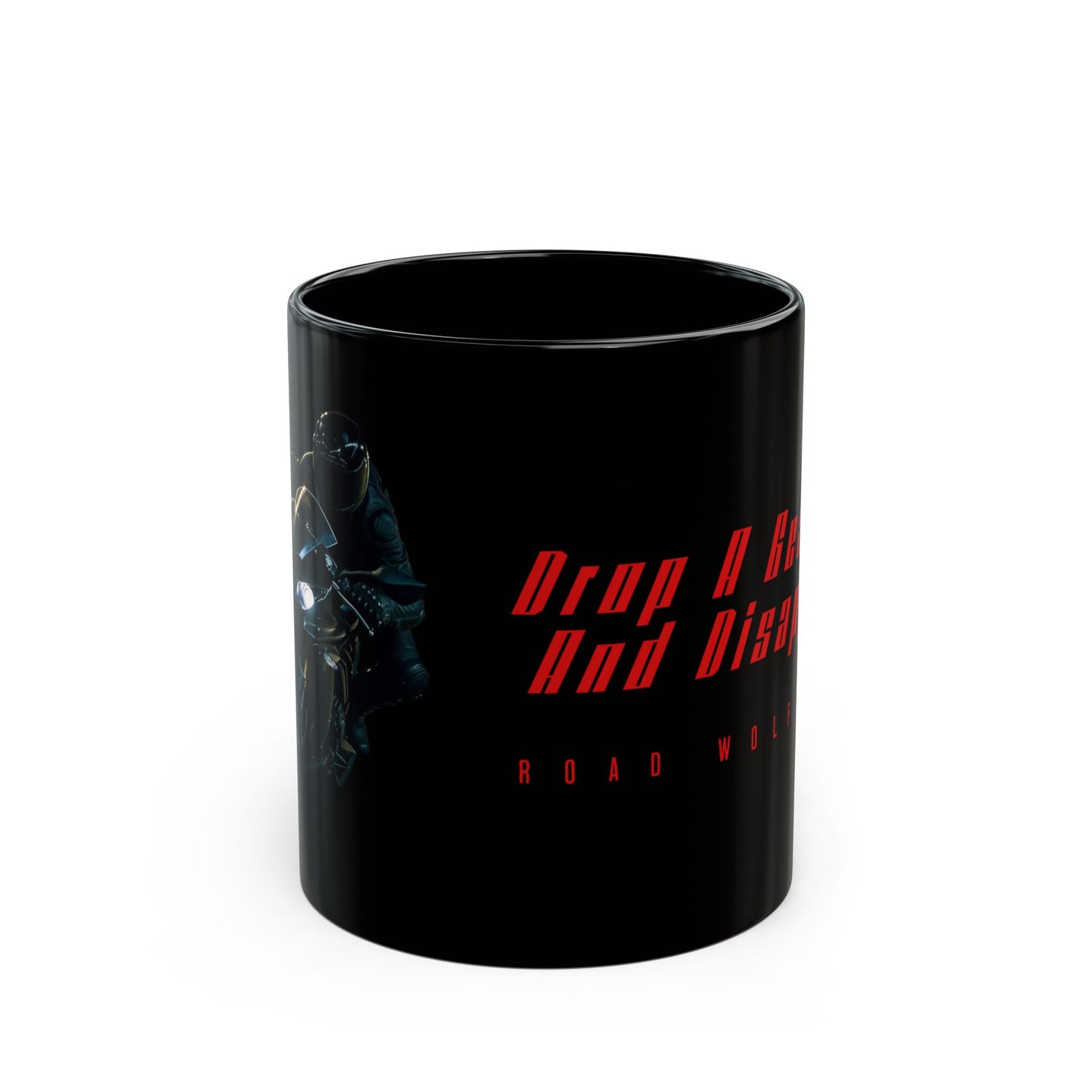 Drop A Gear Black Mug 11oz US