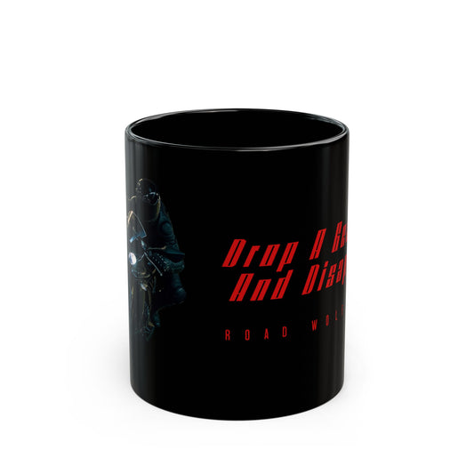 Drop A Gear Black Mug 11oz US