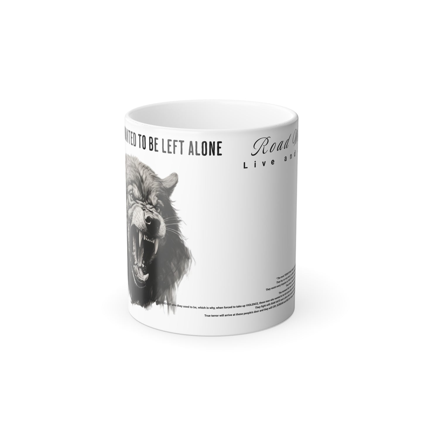 Leave Me Alone Color Morphing Mug 11oz US