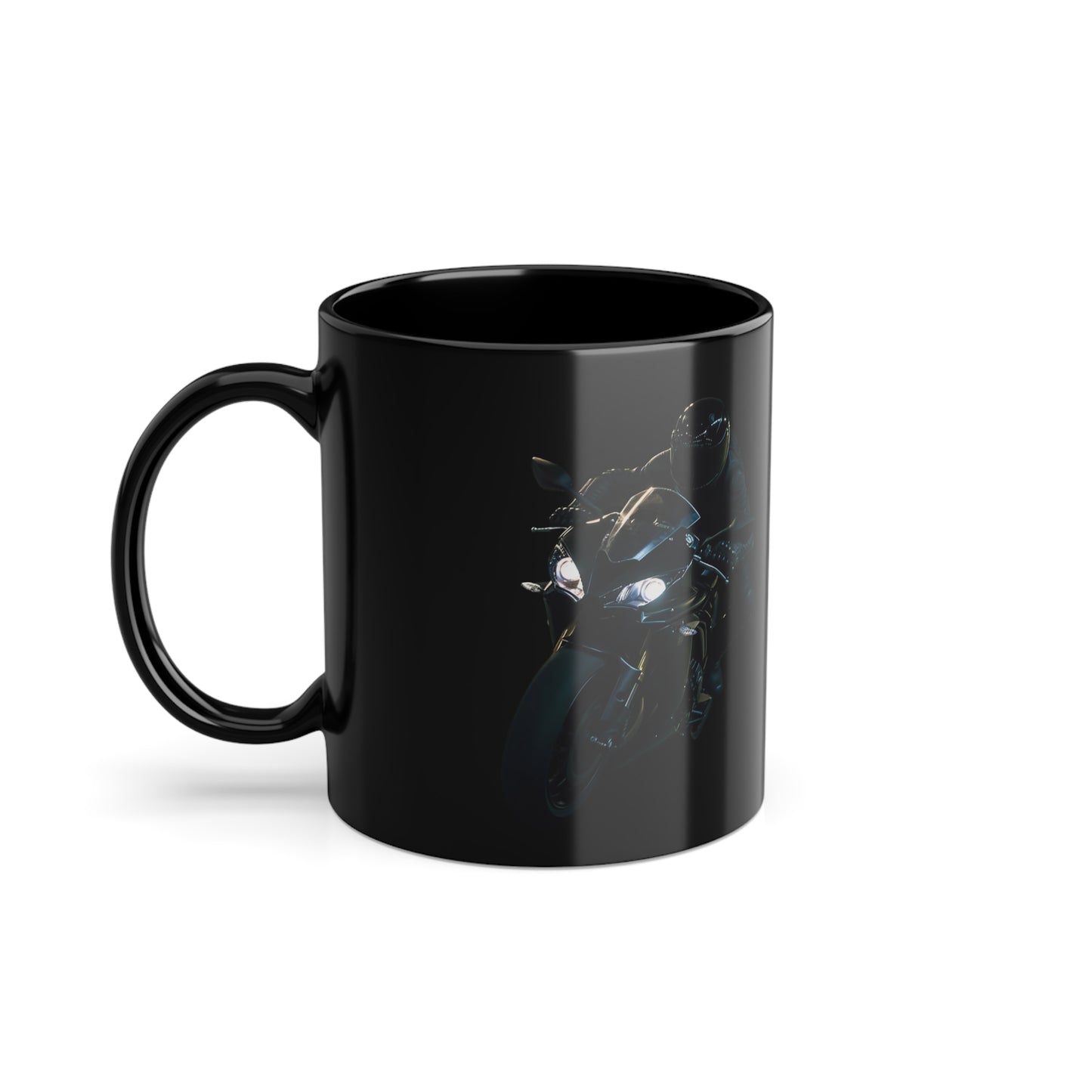 Drop A Gear Black Mug 11oz