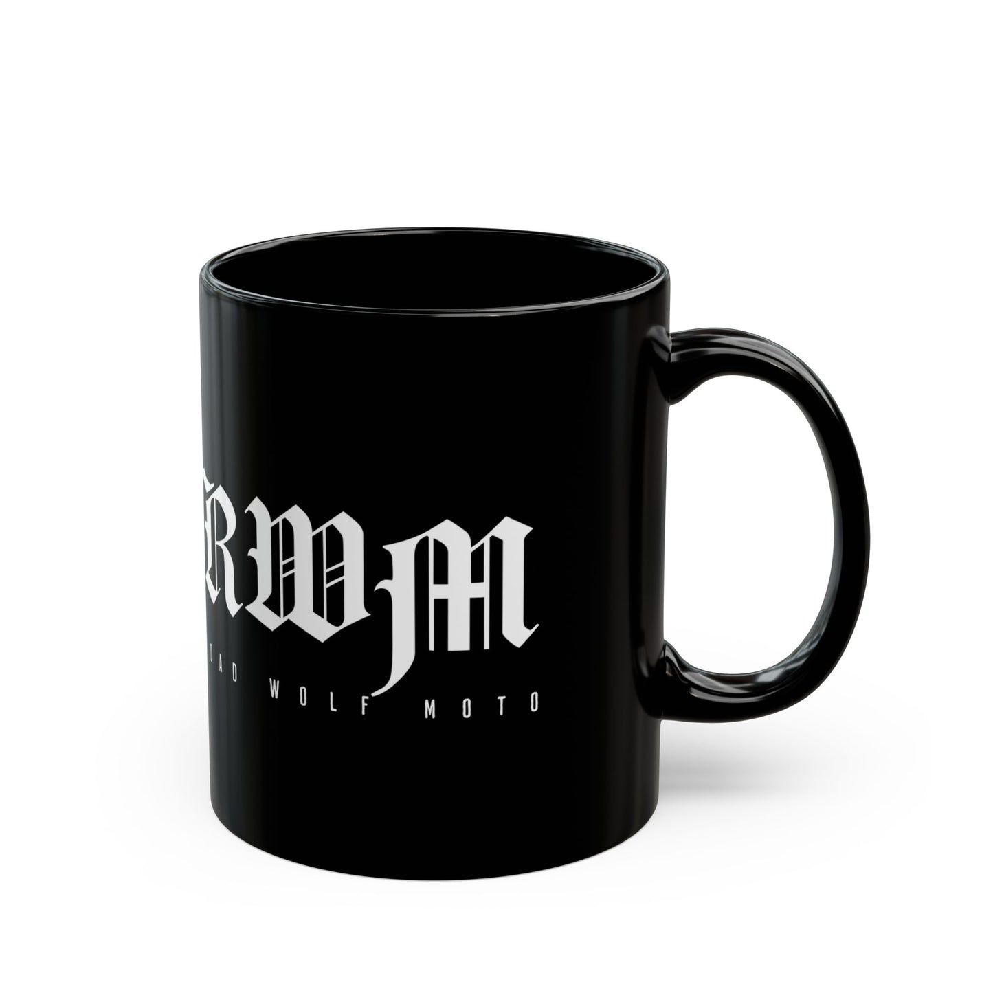 ROAD WOLF 1N23456 Black Mug 11oz US