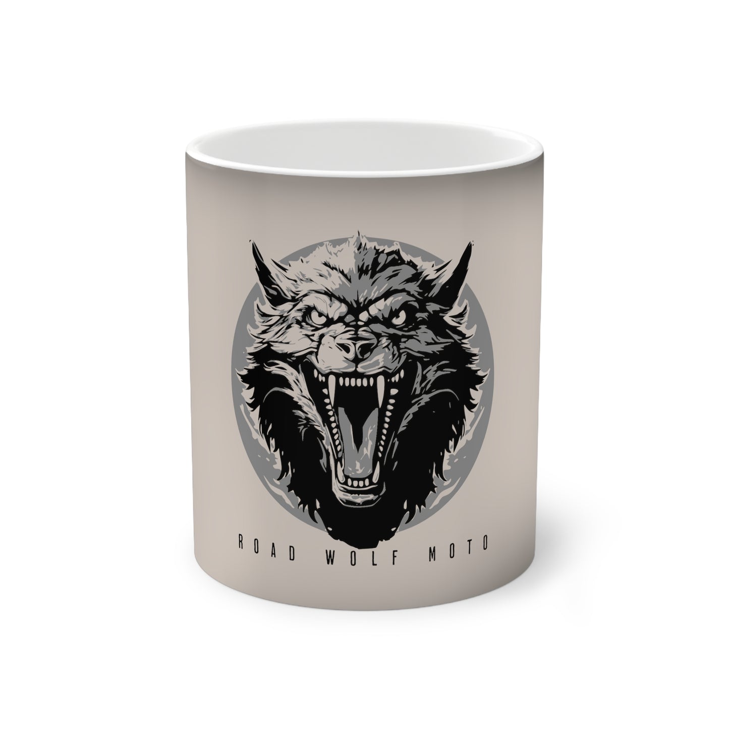 ROAD WOLF Logo Color-Changing Mug 11oz