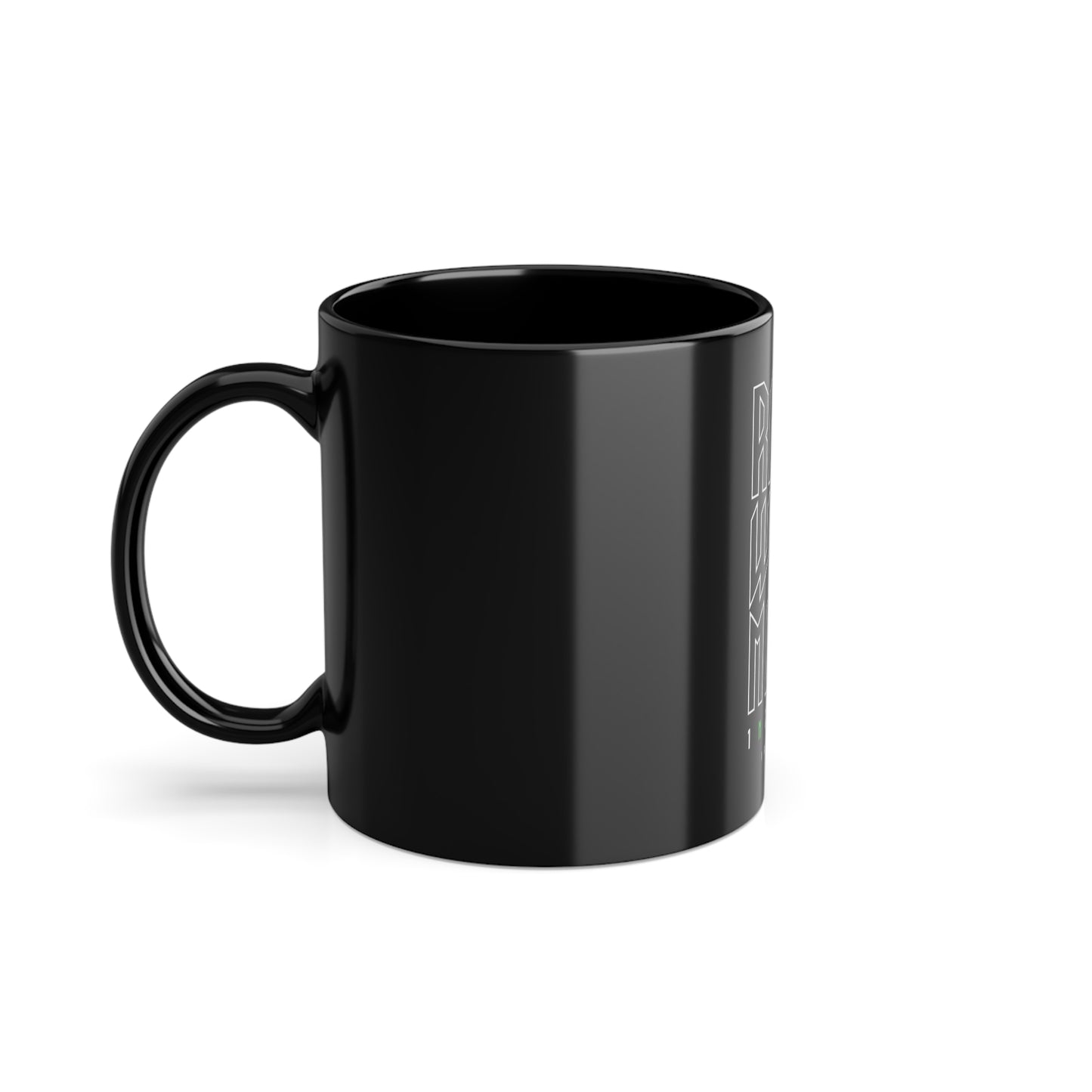Road Wolf Moto FORZA 1N23456 Black Mug 11oz