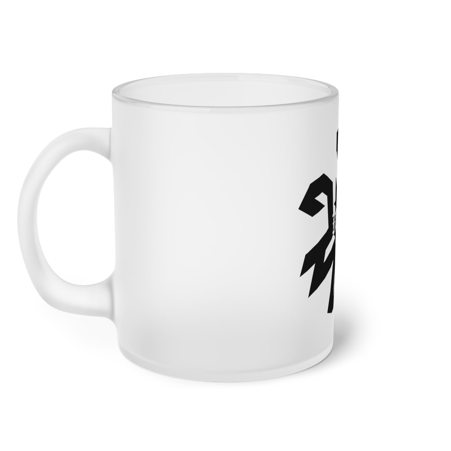 Revolves Around 1N23456 Frosted Glass Mug 11oz