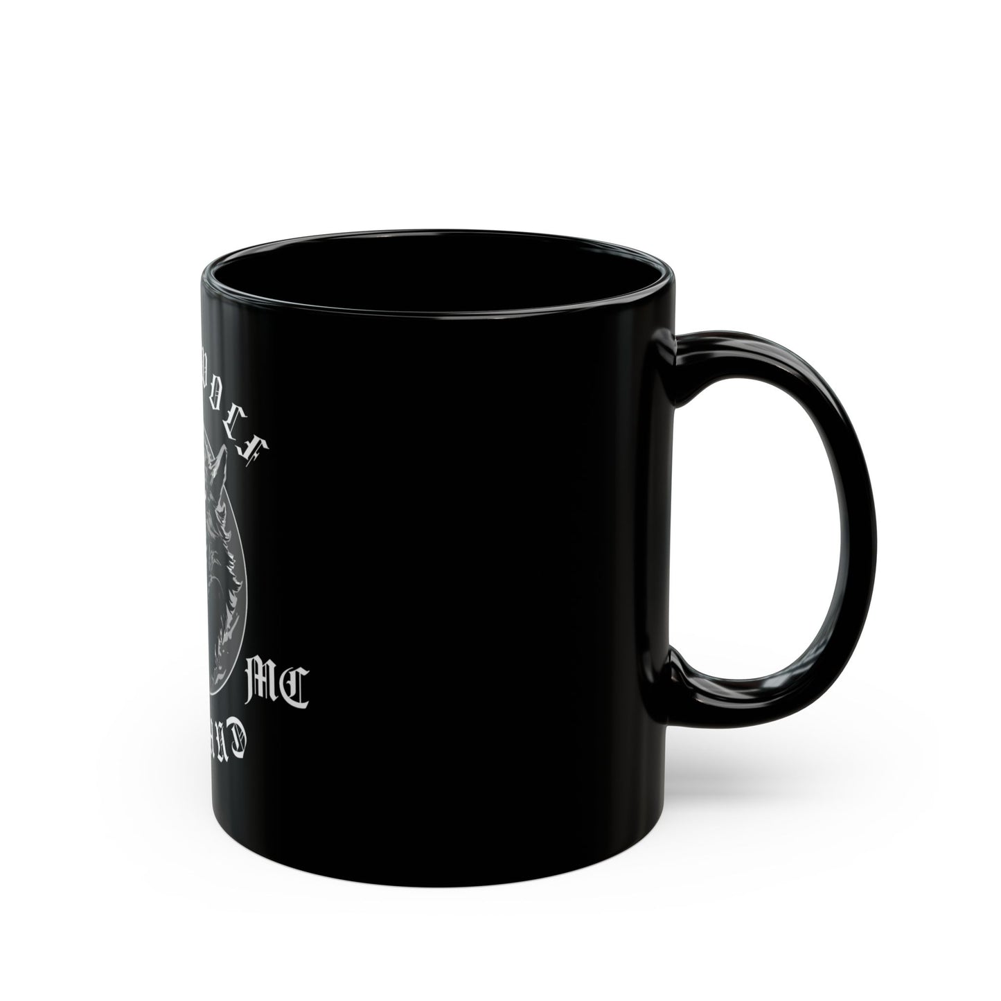 Road Wolf MC Black Mug 11oz US