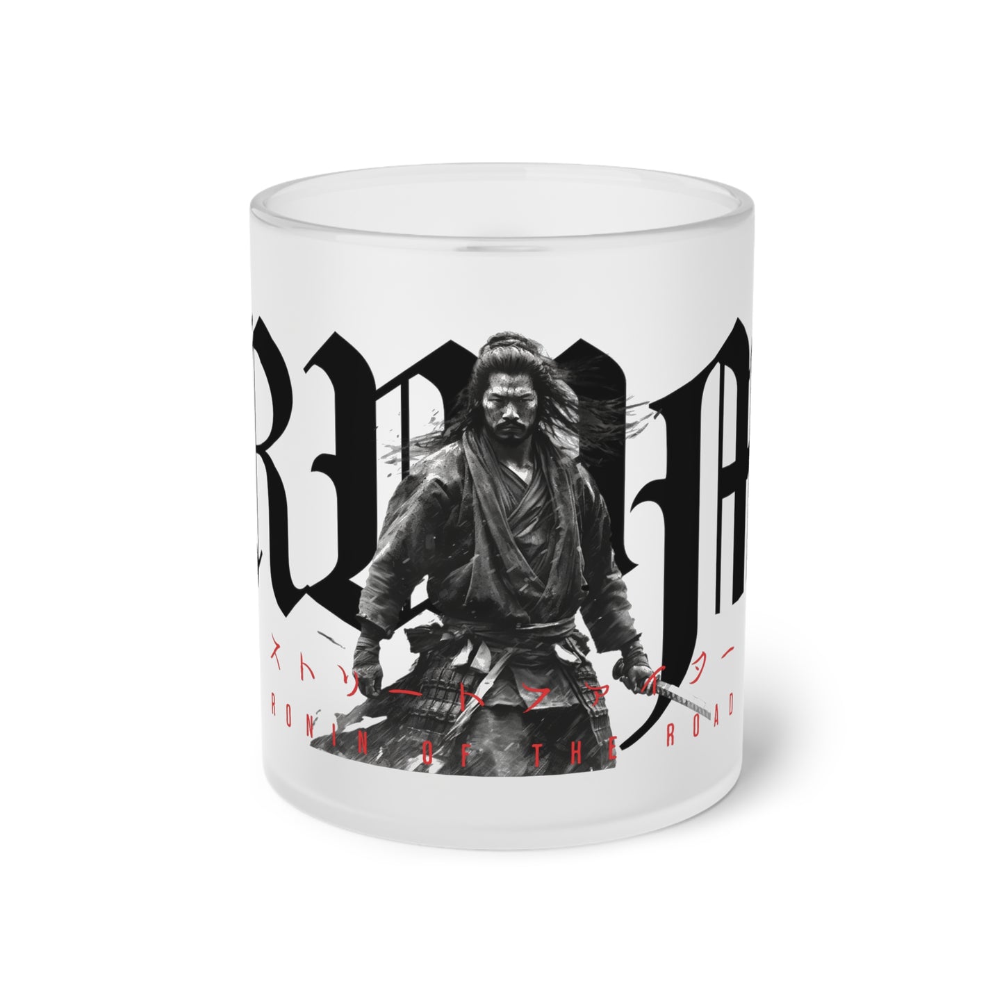 Street Fighter Frosted Glass Mug 11oz