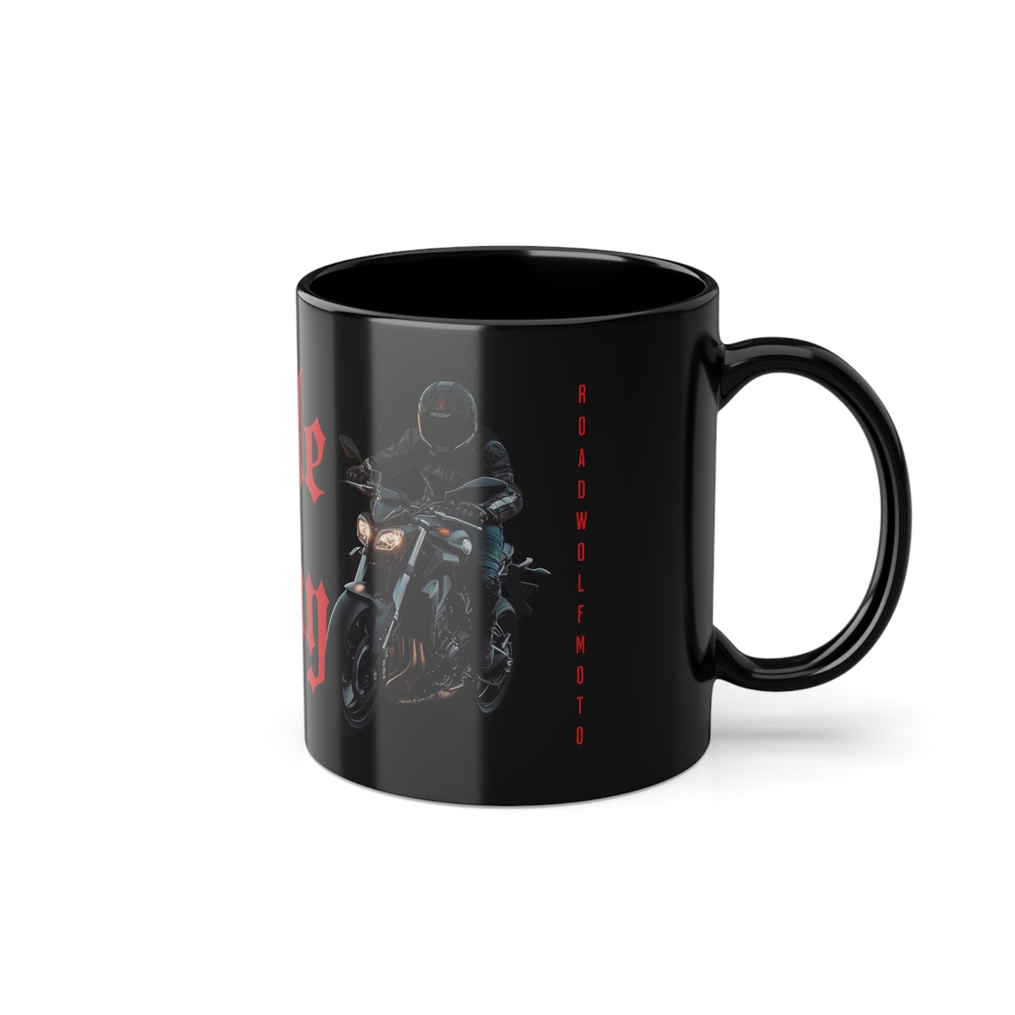 Throttle Therapy Black Mug 11oz