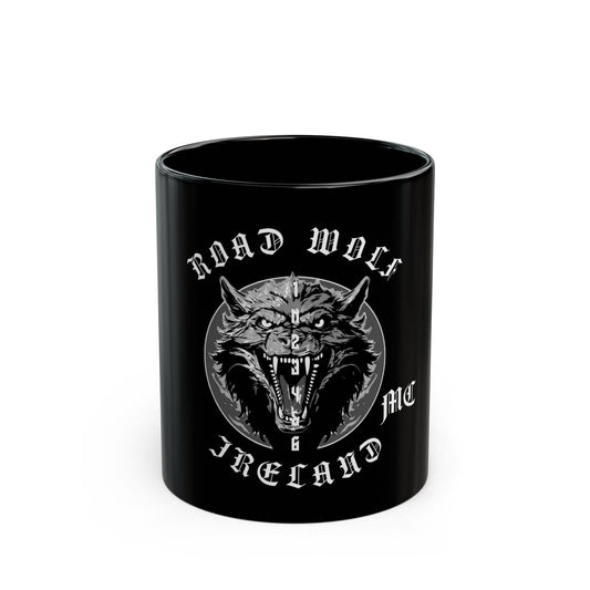 Road Wolf MC Black Mug 11oz US