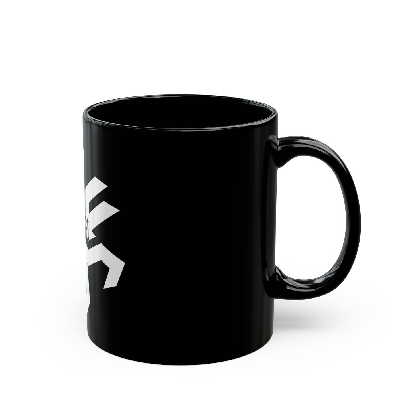 Revolves Around 1N23456 Black Mug 11oz US