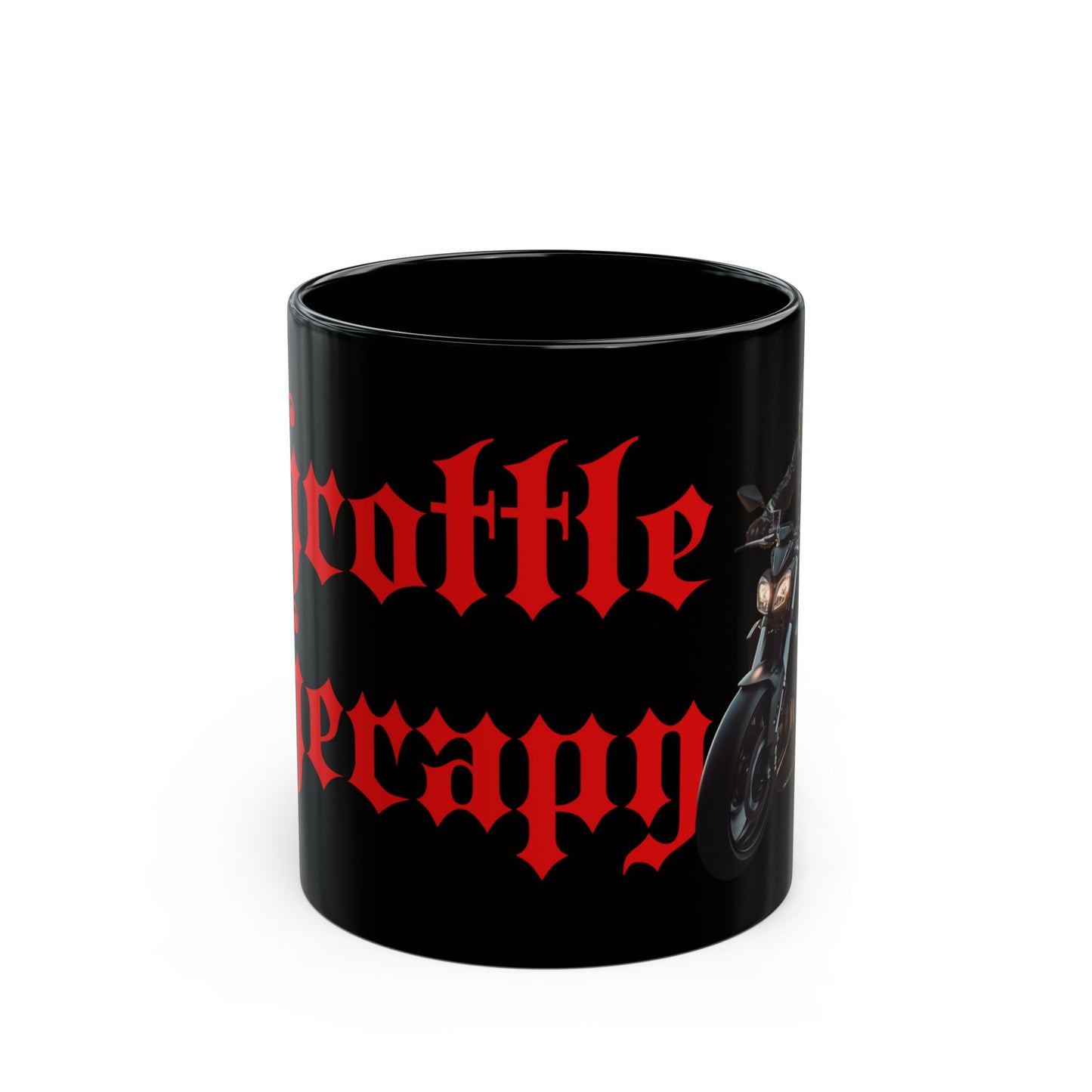 Throttle Therapy Black Mug 11oz US